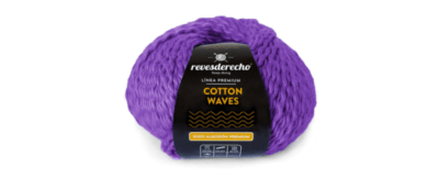 COTTON WAVES REVES DERECHO MORADO 1131