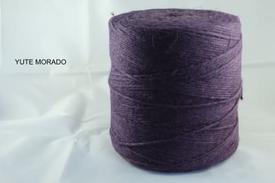 CORDON YUTE 2 MM MORADO CONO 1 KILO