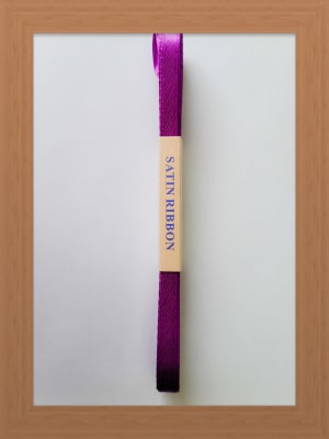 CINTA SATIN 0.7 CM COLOR MORADO
