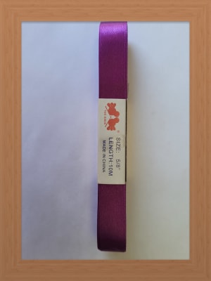 CINTA SATIN 1.5 CM COLOR MORADO