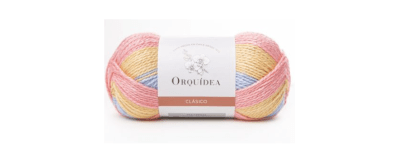 LANA CLASICA MIX ORQUIDEA MOSTAZA 011