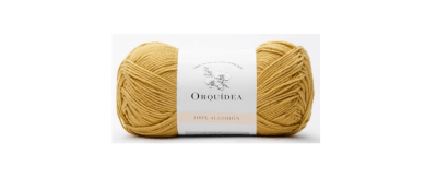 ALGODON ORQUIDEA MOSTAZA 8311