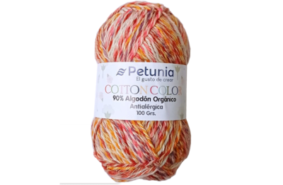 COTTON COLOR PETUNIA NARANJA N 20041