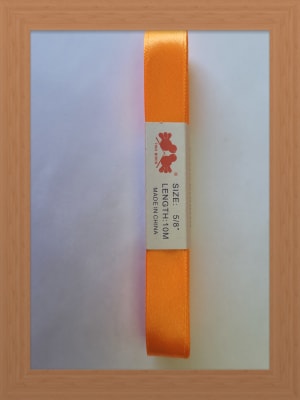 CINTA SATIN 1.5 CM COLOR NARANJO