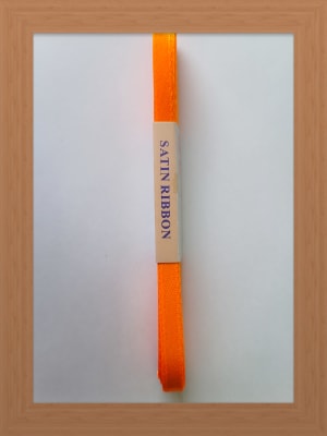 CINTA SATIN 0.7 CM COLOR NARANJO