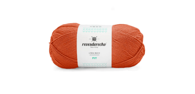HILO PERLE REVES DERECHO NARANJO FUERTE 33