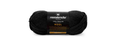 LANA WOOL NEGRO 960