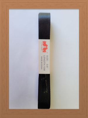 CINTA SATIN 1.5 CM COLOR NEGRO