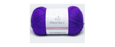 LANA CLASICA ORQUIDEA OBISPO OSCURO 549