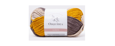 LANA CLASICA MIX ORQUIDEA OCRE 610