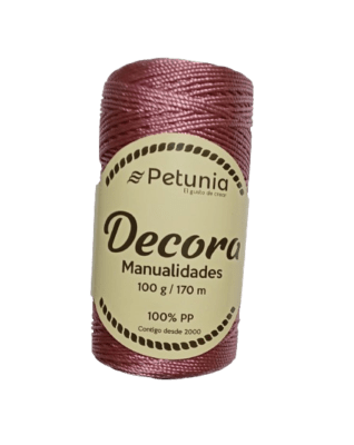 HILO DECORA PARA MANUALIDADES PALO ROSA 26