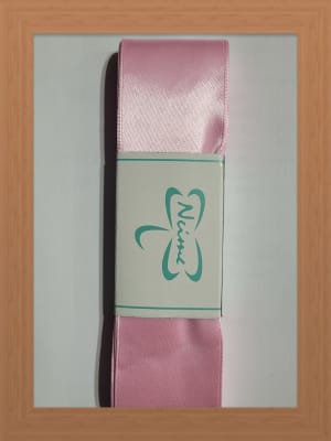 CINTA SATIN 4 CM COLOR PALO ROSA