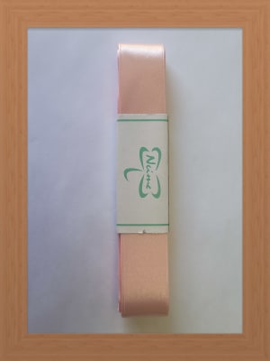 CINTA SATIN 2.5 CM COLOR PALO ROSA