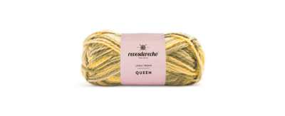 LANA QUEEN REVES DERECHO PISTACHO MIX MADEJA 100 GR