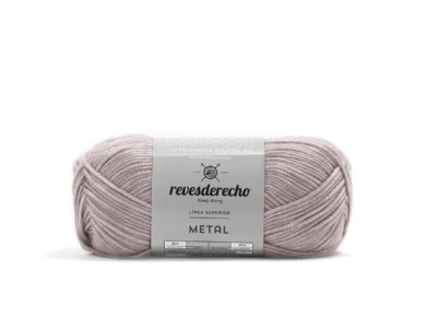 LANA METAL REVES DERECHO PLATEADO 00161