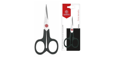 TIJERA BORDAR PUNTO ROJO 4 1/4 M 668