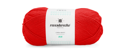 HILO PERLE REVES DERECHO ROJO FUEGO 78