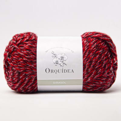 LANA GIRASOL ORQUIDEA ROJO ITALIANO 812