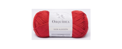 ALGODON ORQUIDEA ROJO FUEGO 20