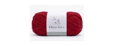 LANA HORTENCIA ORQUIDEA ROJO ITALIANO 16011