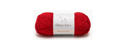 ALGODON ORQUIDEA ROJO ITALIANO 031