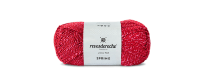 HILO SPRING REVES DERECHO ROJO ITALIANO 470