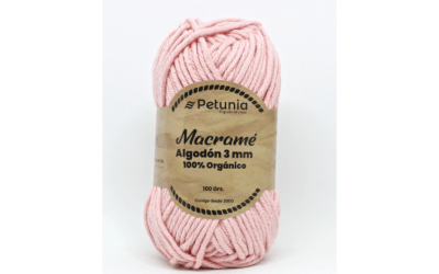 ALGODÓN MACRAME 3 MM ROSADO 60101