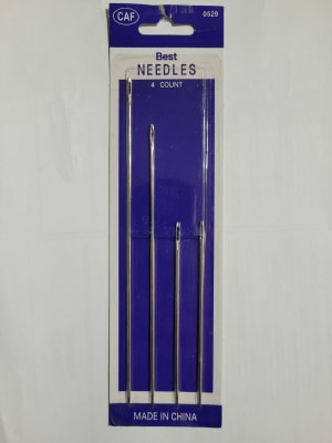 SET AGUJAS LARGAS NEEDLES