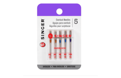 SET AGUJAS SINGER CODIGO 4803 OVERLOCK
