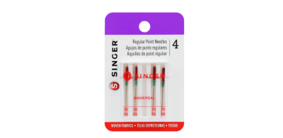 SET AGUJAS MAQUINA SINGER TELAS LIVIANAS COD 4877