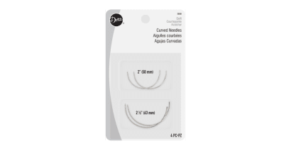 Set De Agujas Curvas De 4 Unidades