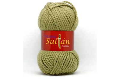 LANA SULTAN PETUNIA VERDE MUSGO MADEJA 100 GR