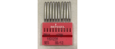 AGUJA MAQUINA INDUSTRIAL BEISSEL TALON DELGADO 80/12