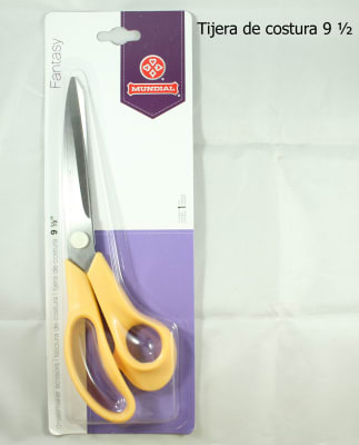 TIJERA MUNDIAL COSTURA REFORZADA FANTASY 9 1/2 M 7903