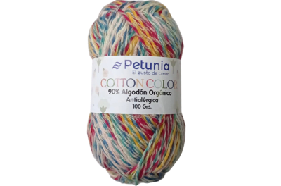 COTTON COLOR PETUNIA TURQUESA N 2002