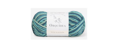 ALGODÓN MIX ORQUIDEA VERDE 6531
