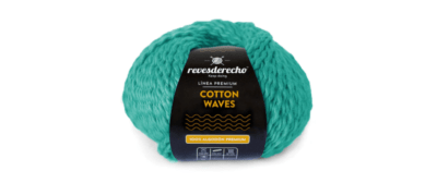 COTTON WAVES REVES DERECHO TURQUESA 81