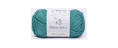 ALGODON ORQUIDEA TURQUESA 811