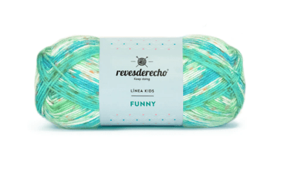 LANA FUNNY REVES DERECHO VERDE AGUA 14