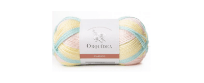 LANA CLASICA MIX ORQUIDEA VERDE AGUA 071