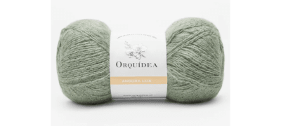 ANGORA LUX ORQUIDEA VERDE MENTA 031