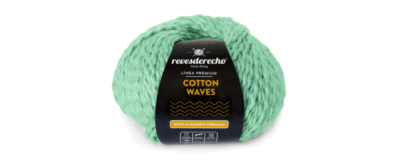 COTTON WAVES REVES DERECHO VERDE AGUA 14