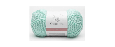 LANA CLASICA ORQUIDEA VERDE AGUA 523