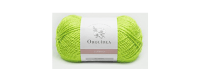 LANA CLASICA ORQUIDEA VERDE LIMON 5501
