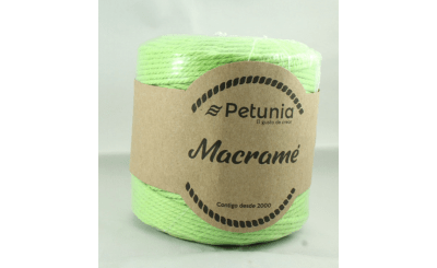 MACRAME 3 MM VERDE MANZANA 