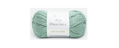 ALGODON ORQUIDEA VERDE MENTA 19