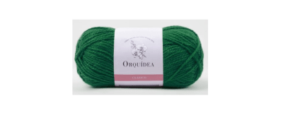 LANA CLASICA ORQUIDEA VERDE NAVIDAD 5391