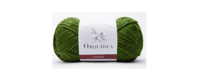LANA CLASICA ORQUIDEA VERDE PALTA 5241