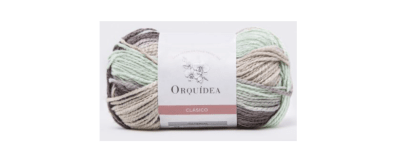 LANA CLASICA MIX ORQUIDEA VERDE PASTEL 608