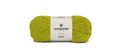 HILO SILKY/BRISA SEDA REVES DERECHO VERDE PISTACHO MADEJA 100 GR1
